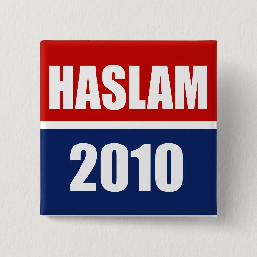 HASLAM 2010 BUTTON (Vorderseite)