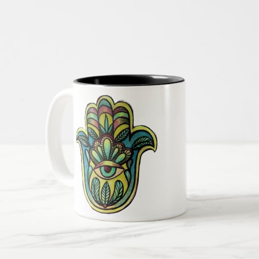 Hasma Zweifarbige Tasse (Vorderseite Links)