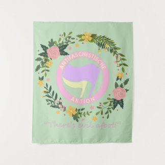 Hass bekämpfen, aber niedlich machen wandteppich