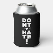Hass die Geschichte des SCHWARZEN Lebens nicht Dosenkühler (Kanne Rückseite)