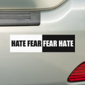 Hass-Furcht/Furcht-Hass - Autoaufkleber (Auf Auto)