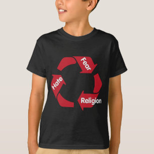 Hass-Furcht-Religion T-Shirt