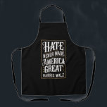 Hass hat Amerika nie Great Kamala Harris Walz gema Schürze<br><div class="desc">Hass hat Amerika nie Great Kamala Harris Walz gemacht</div>