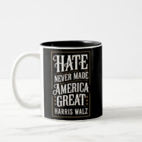 Hass hat Amerika nie Great Kamala Harris Walz gema