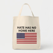 Hass hat hier keine Zuhause Tasche (Vorne)