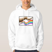 Hass hat keinen Ort Hoodie (Vorderseite)