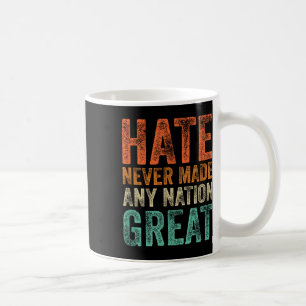 Hass hat nie eine Nation großartig lustig gemacht Kaffeetasse