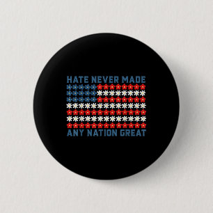 Hass hat nie irgendeine Nation zu einem großen pol Button