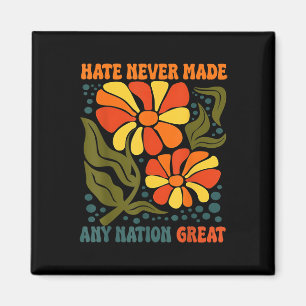 Hass hat nie irgendeine Nation zu einem großen pol Magnet