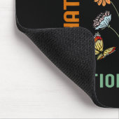 Hass hat niemals einen großen, blumengeschmückten mousepad (Ecke)
