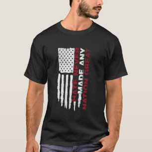 Hass hat noch keine Nation groß gemacht Liberale G T-Shirt