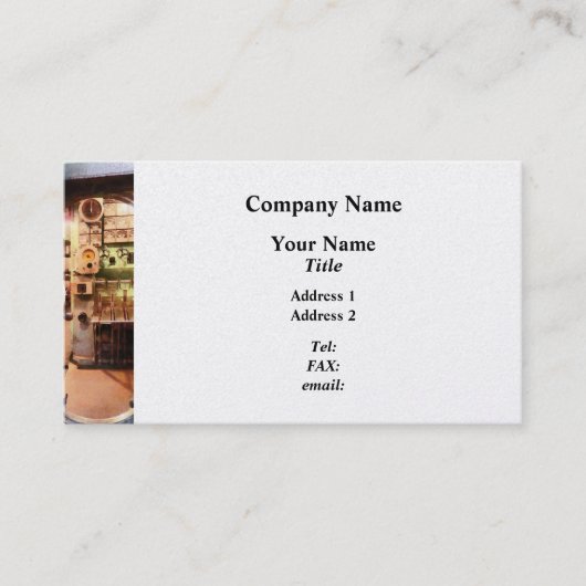 Hass im U-Boot Visitenkarte (Vorderseite)