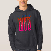 Hass in Liebe | Men Hoodie (Vorderseite)