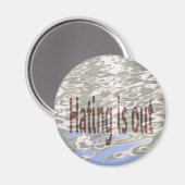 Hass ist aus magnet (Vorderseite/Rückseite)