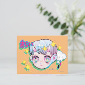 Hass (Kirai) Postkarte (Stehend Vorderseite)