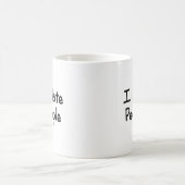 Hass-Leute-Tasse Kaffeetasse (Mittel)
