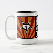 Hass-Maschinen-Spiel-Tasse - Propaganda Zweifarbige Tasse (Links)