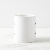 Hass mich nicht, weil ich schön bin kaffeetasse (Mittel)