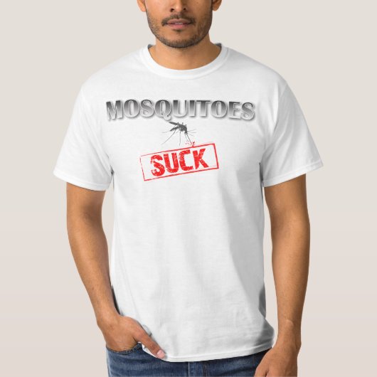 Hass-Moskitos SIND ZUM KOTZEN lustigen grafischen T-Shirt (Vorderseite)