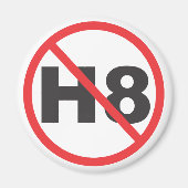 Hass nicht magnet (Vorne)