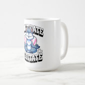 Hass nicht, Meditat- Bleibe Zen Kaffeetasse (VorderseiteRechts)