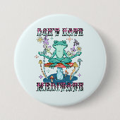 Hass nicht, meditiere button (Vorderseite)