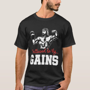 Hass sein, dein Gott Jesus Workout T-Shirt