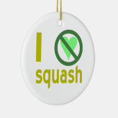 Hass Squash Keramik Ornament (Rechts)