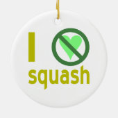 Hass Squash Keramik Ornament (Hinten)