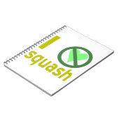 Hass Squash Notizblock (Linke Seite)