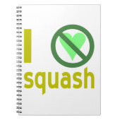 Hass Squash Notizblock (Vorderseite)