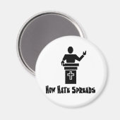 Hass von der Pulpit Magnet (Vorderseite/Rückseite)