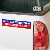 Hass wird stereotypisiert autoaufkleber (Auf Lkw)