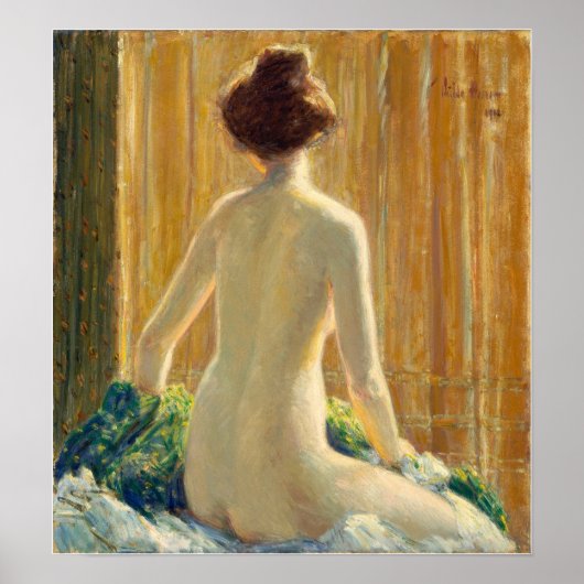 Hassam: Abbildung Sitzplatz 1912 Poster (Vorne)