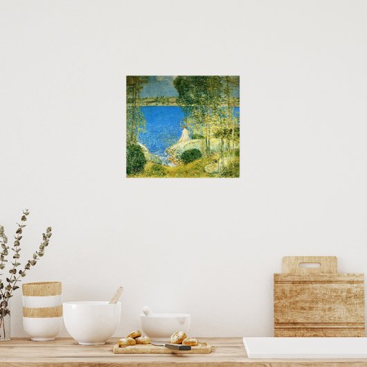 Hassam - Bather 1904 Poster (Küche)