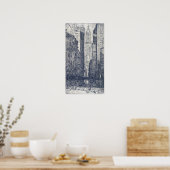 Hassam - Batteriepark Poster (Küche)