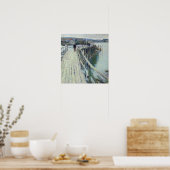 Hassam - Dock Scene Gloucester 1894 Poster (Küche)