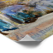 Hassam - Drydock Gloucester Poster (Ecke)