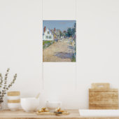 Hassam - East Gloucester End of the Trolley Line . Poster (Küche)