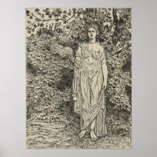 Hassam - Flora 1929 Poster (Vorne)