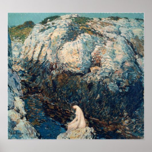 Hassam - Lady of the Gorge 1912 Poster (Vorne)