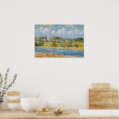 Hassam - Landschaft in Newfields New Hampshire Poster (Küche)