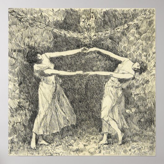 Hassam - Laurel Dance Poster (Vorne)