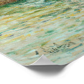 Hassam - Oyster Sloop 1902 Poster (Ecke)