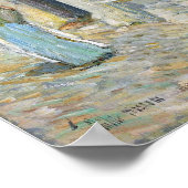 Hassam - Plaza De La Merced Ronda 1910 Poster (Ecke)