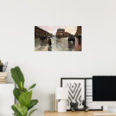 Hassam - Rainy Day Boston Poster (Heimbüro)