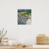 Hassam - Rooftops Pont Aven Brittany 1897 Poster (Küche)