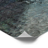 Hassam - Sechste Ave El Nocturne (The El New York) Poster (Ecke)