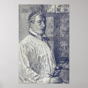 Hassam - Selbstporträt Poster