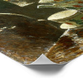 Hassam - Strawberry Tea Set 1912 Poster (Ecke)